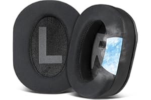 SOULWIT chłodząco-żelowych wymienne poduszki nauszniki do Logitech G Pro, G Pro X, G Prox 2, G Pro X SE Słuchawki,Nausznik z pianką izolującą hałas,Dodana grubość