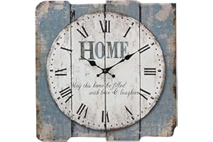 astylishome Kitchen Clock Unusual Wall 12 Inch Silent Non Ticking Simple Stylish Design for Home or Office Gift for Birthday Anniversary or Festival Present 0709