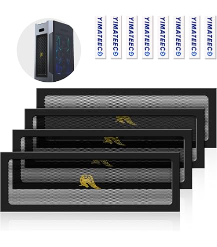 MoKo Filtro antipolvere per ventola di raffreddamento del computer, 120 MoKo Filtro antipolvere per ventola di raffreddamento del computer, 120