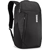 Thule Accent 14 in&ccedil; veya MacBook 16 in&ccedil; diz&uuml;st&uuml; bilgisayar sırt &ccedil;antası, sert koruyucu b&ouml;lme, hızlı erişimli &ouml;n cep, yan şişe