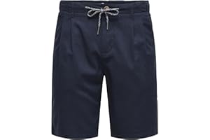 Only & Sons Onsleo Linen Mix 0048 Shorts - Shorty Mężczyźni