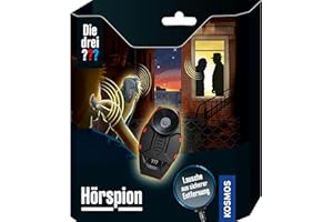 Die drei ??? Hörspion von KOSMOS 632496, Detektiv Gadget, Detektiv-Spielzeug, Agenten-Ausrüstung für Kinder ab 8 Jahre, Die drei Fragezeichen Spielzeug, Detektiv Ausrüstung, Detektivset