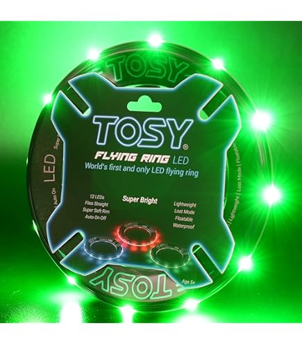 Frisbee LED Con 39 Luci RGB - 7 Modalità, Impermeabile E Ricaricabile - Gioco Notturno - Foto 12