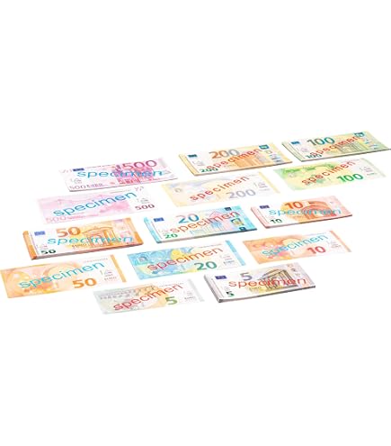 Billets Jeu Enfants Faux Billets Dollars Pour Jeux Et Farces - Lot De 175 Billets (1,2,5,10,20,50,100$) - Taille Réelle, Impression Hyperréaliste