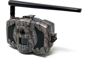 Bolyguard 4G 36MP 1080P - Telecamera da caccia di visione notturna attivata, 2,3", caccia e visualizzazione GPRS MMS, rilevamento del disco nuvoloso, 100 ft/30 m impermeabile