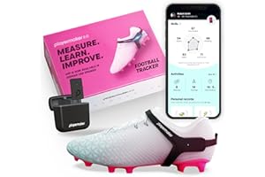 Playermaker Smart Football Tracker for Cleats, 25+ Technical & Physical Football Training Metrics, 12 Month Access to Playermaker Technology App Included, Next-Level Precision Beyond GPS Trackers