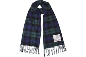 Heritage Traditions 100% Pure Wool Tartan Scarves Shawls and Wraps