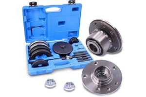 ATEC Germany 2x set di cuscinetti per mozzo ruota anteriore o posteriore, compatibile con VW MULTIVAN T5 bus, furgone, pianale, TOUAREG (7LA, 7L6, 7L7)