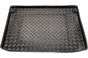 M MOTOS MOTOS Tapis de coffre en PE pour Citroen C4 Grand Spacetourer depuis 2018 Rendez votre voyage plus confortable grâce à ce tapis de voiture durable - Tapis de coffre de voiture tout temps, protection c