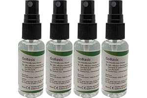 GoBasic Pump Action Lens Cleaning Spray for Spectacles & Glasses 30ml (4 x 30ml)