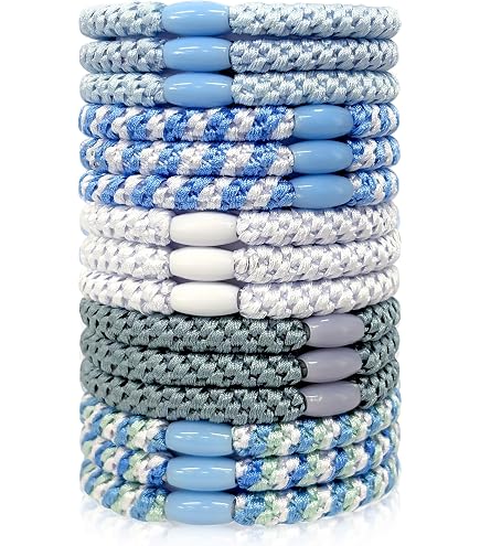 8 Fascette Per Capelli In Cotone Assorbente – Multicolore, Elastiche, Per Sport, Yoga, Fitness, Corsa – Uomo E Donna, 20x5,5cm