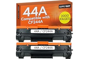 Supply Guy Toner kompatybilny z CF244A HP 44A do HP Laserjet Pro M15a M15w MFP M28a MFP M28w Czarny Multipack (2x tusze z chipem)