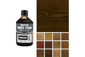 Littlefair's Holzbeize auf Wasserbasis - (Englische Eiche) - ungiftig, umweltfreundlich und schnell trocknend - Einfach aufzutragende, konzentrierte Formel für alle Holzarten - 500ml