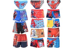 Characters Cartoons Spiderman Marvel Avengers - Bambino - Costume da Bagno Pantaloncino Boxer Slip Parigamba Mare Piscina - Primavera Estate - Licenza Ufficiale