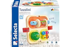 Selecta- Juguete de Habilidades motoras Tavolini, Color Colorido. (Schmidt Spiele GmbH 62014)