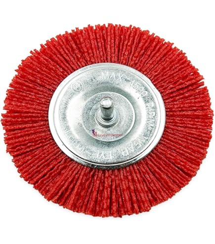 Nylon Key Machine Deburring Brush, Burr Removal Cleaning Tool For Bravo And Rekord, Abrasive Nylon Filament, 80 X 15 X 10 Mm
