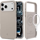 Spigen iPhone 17 Pro ile Uyumlu MagSafe Kılıf Silicone Fit Mag Fit Kaymaz Silikon Bej Kapak - ACS09957 (Spigen TR Garantili)