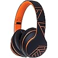PowerLocus P6 Bluetooth Headphones Over Ear, Wireless Headphones, Super Bass Hi-Fi Stereo Sound, 40Hrs Battery Life,Soft Earmuffs, Headphones with Mic, Voice Assistant for iPhone,Android,Laptops,PC,TV
