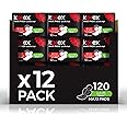 Kotex Maxi Pads Super with Wings (Pack of 10s x 12) 120 Sanitary Pads