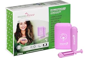 Tampons bio avec applicateur à utiliser pour tampons Classic & Super Bio Masmi