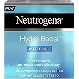 Neutrogena Hydro Boost Water Gel Moisturiser, Face Moisturiser That Boosts Hydration, Made With Hyaluronic Acid, 50ml