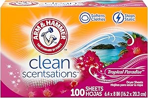 Arm & Hammer Arkusze do suszarki, Tropical Burst, 100 sztuk