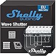 Shelly Wave Shutter - Z-Wave Roller Shutter Switch Module With Power Metering, 2 channels - 10A each, Remote control blinds, shades and awnings, Slat angle control, SmartStart Setup