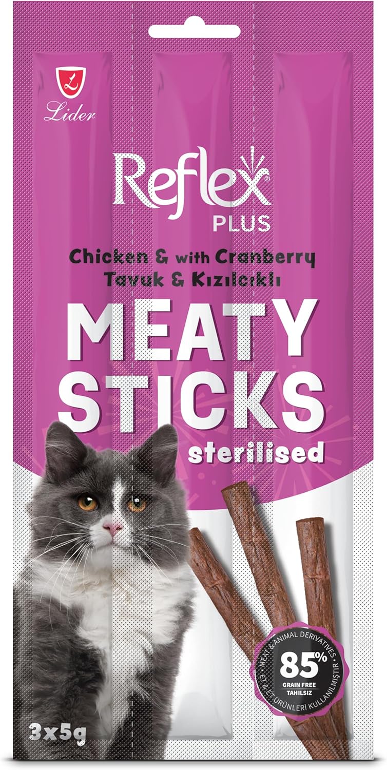 Jungle Crunch Kedi Ödül Deri - Tüy Bakımı 60 Gr - Görsel 7