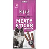 Reflex Plus Sterilised Adult Cat Stick Treats With Chicken&Cranberry 15 Gr
