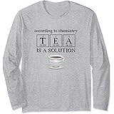 Teacup and TEA Chemistry Solution Long Sleeve T-Shirt