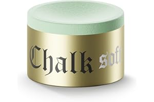 Taom Snookerkreide Soft Green (Grün) für alle Arten von Snookerspitzen, 1 Stück