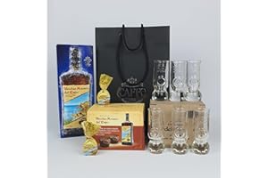 GENERICO VECCHIO AMARO DEL CAPO 700ML IN ASTUCCIO I PRALINE VECCHIO AMARO DEL CAPO 250G I BICCHIERI FREEZER DEL CAPO N°6 I BUSTA CAFFO REGALO