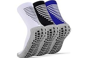 NEWIROVE Calcetines Futbol Niño Calcetines Futbol Antideslizantes Niños Medias Futbol Niños Calcetines Deporte Transpirables para 3-12 años Futbol, Baloncesto, Corriente 2Pares/3Pares