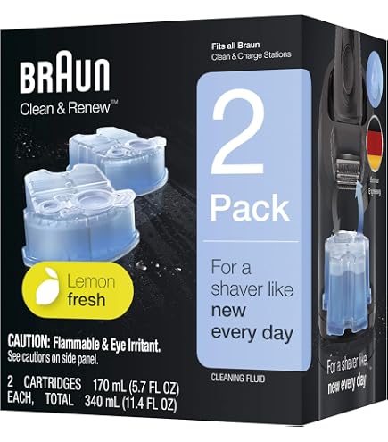 Braun Clean & Renew Reinigungskartuschen 2er Pack Drogerie & Körperpflege