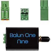 Balun One Nine v2 - Small 9:1 (1:9) Balun with Input Protection and Housing for RF and Shortwave Excellent for Software Defin