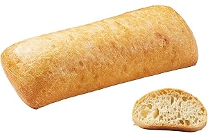 Bridor Frozen Ciabatta Bread Rolls 20cm - 50x140g