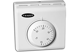 TOWER TFC GROUP Tower Flue Components STTRS1 6A at 240 VAC Voltage Free Room Thermostat