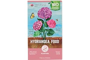 Plantura Hydrangea Food, Natural & Animal-Free, Granular Fertiliser for All Hydrangeas, 1.5kg