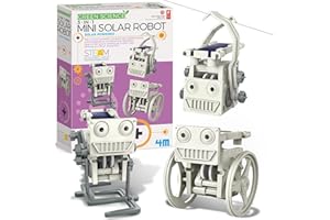 4M 3-in-1 Eco Engineering Mini Solar Robot Toy