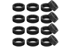 Hantoc 16 Pezzi Filtri Fontanella per Gatti, Spugna in Schiuma per 3.2L Fontana in Acciaio Inox PLWF003 Filtri Fontanella