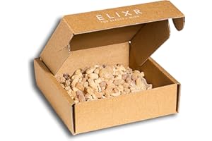 ‎ELIXR ELIXR Weihrauch zum Räuchern I Boswellia Serrata I 1. Qualität aus Indien I Incense, Weirauch, Räucherharz, Weihrauch Boswellia