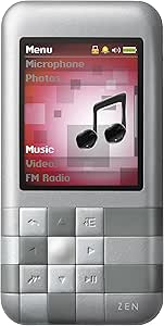 Creative Zen Mozaic MP3-Player 4 GB Silber