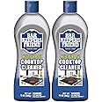 Bar Keepers Friend Cooktop Cleaner (2 x13 oz) Multipurpose Liquid Stovetop Cleanser - Safe for Use on Glass or Ceramic Cooking Surfaces, Copper, Brass, Chrome, and Stainless Steel & Porcelain Sinks