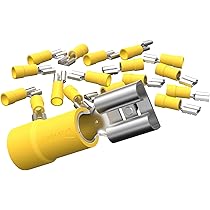 Lot De 315 Cosses Rapides Mâles Et Femelles De 2,8 Mm, 4,8 Mm, 6,3 Mm Avec Manchons Isolants