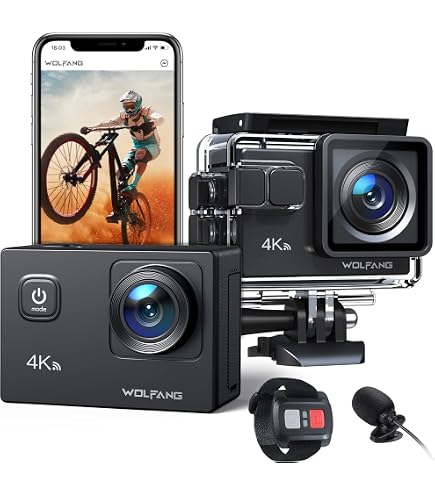 Stabilizzatore Fotocamera Action Camera Icefox 5K - Fotocamera Subacquea 30m Con Touch Screen E Stabilizzatore Fotocamera Action Camera Icefox 5K - Fotocamera Subacquea 30m Con Touch Screen E