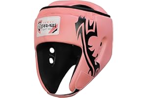 Farabi Sports Female Boxing MMA Muay Thai Kickboxing jiu Jitsu Karate Taekwondo BJJ Martial Arts Training Punching Face Protector Head Guard