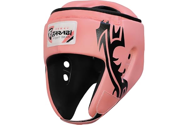 Farabi Sports Boxing MMA Muay Thai Kickboxing jiu Jitsu Karate Taekwondo BJJ Martial Arts Training Punching Face Protector Head Guard