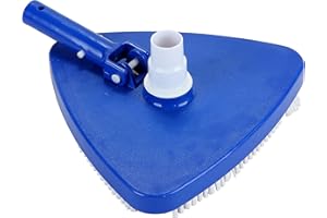 Spid'O 2976 Tête de Balai Trianglulaire pour Piscine, Bleu, 12 x 27 x 22 cm