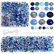 QUARKZMAN 4200pcs Acrylique Ronde Perles 6mm Lâche Bulle Artisanat Perle Assortiment Bonbon Couleur Pour DIY Bracelet Boucles Oreilles Collier Bijoux Confection, Blanc
