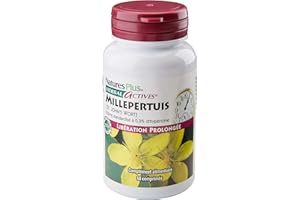 Natures Plus Herbal Active Millepertuis Libération prolongée 63g